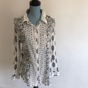 M. Frederic Long Sleeve Blouse